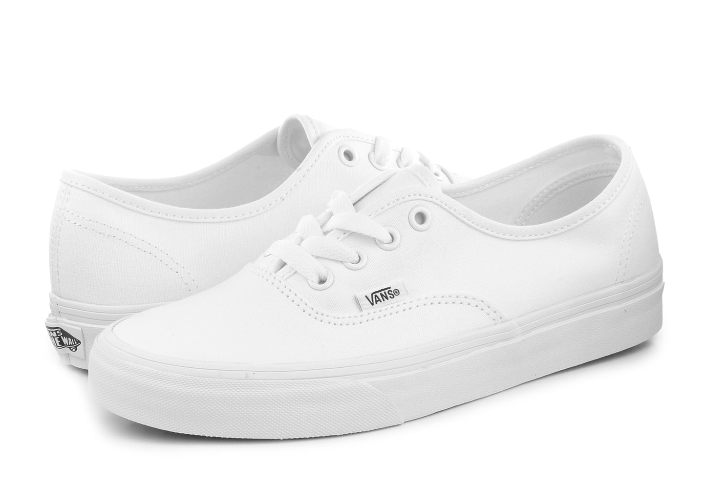 VANS VEE3 L/UP CANVAS AUTHENTIC SHOE-WHITE MONO