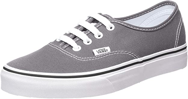 VANS VJRA AUTHENTIC L/UP CANVAS SHOE-PEWTER