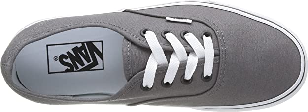 VANS VJRA AUTHENTIC L/UP CANVAS SHOE-PEWTER